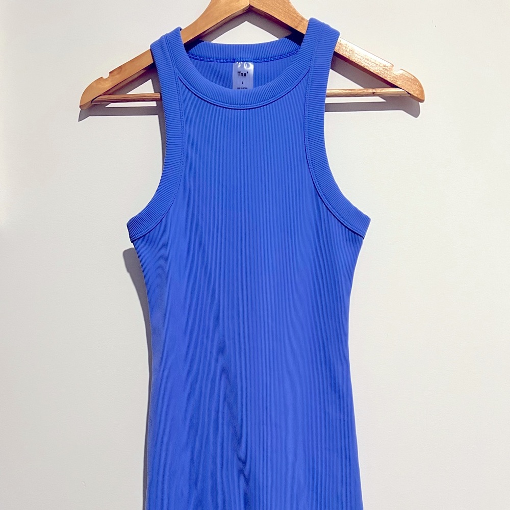 TNA Mini Ribbed Dress